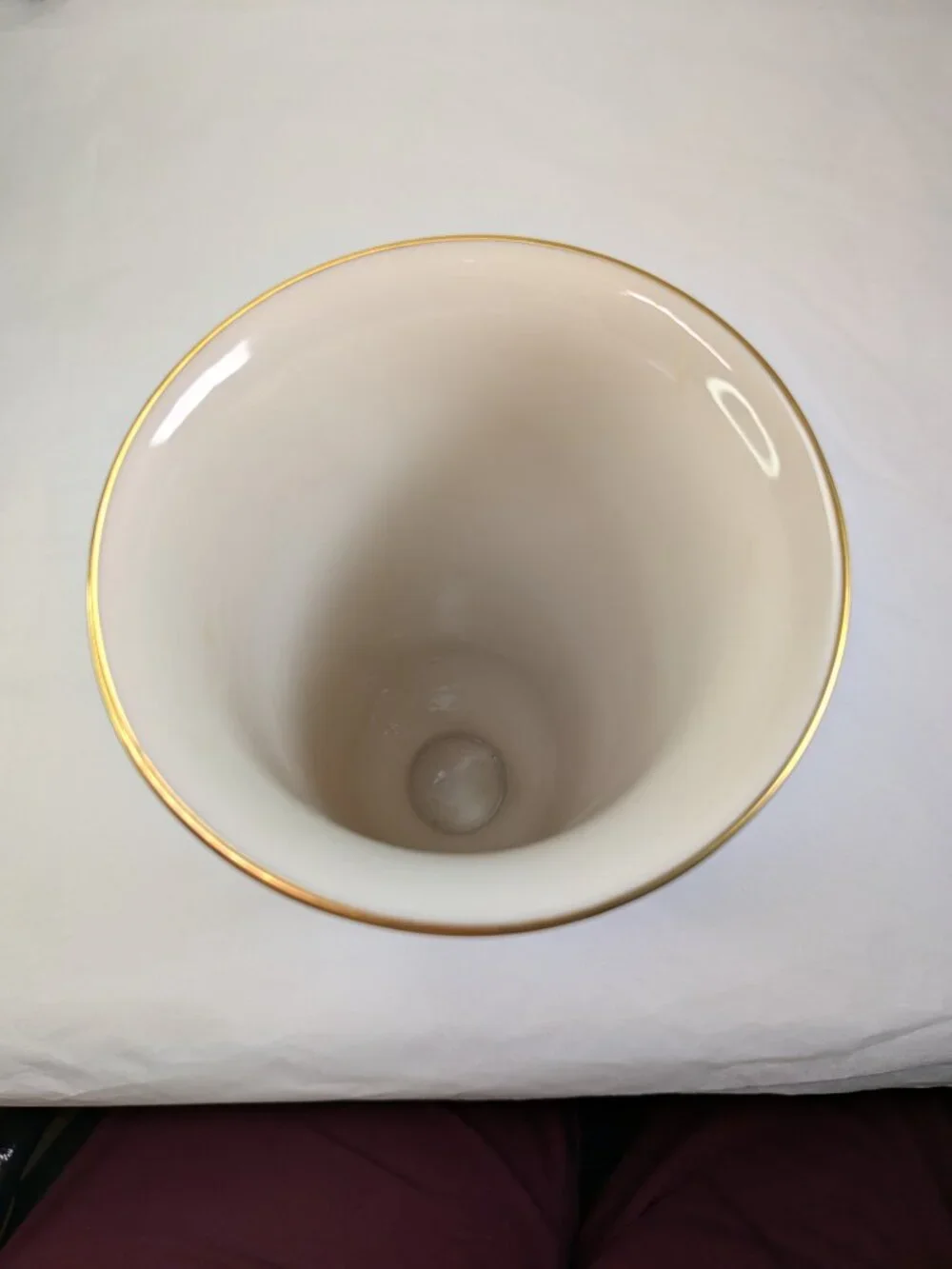Lenox McKinley Vintage Jeweled Enamel Pastel Floral Pedestal Vase - USA